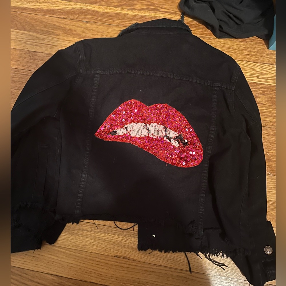 Distressed Jean Jacket
